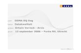 DDMA / Arvix: Datakwaliteit