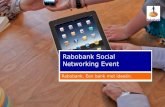 Rabobank Social Networking Event