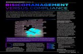 Risicomanagement versus Compliance