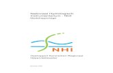 Nationaal Hydrologisch Instrumentarium - .Nationaal Hydrologisch Instrumentarium - NHI Modelrapportage