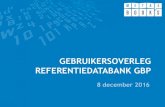 Presentatie Gebruikersoverleg Referentiedatabank Gereglementeerde Boekenprijs
