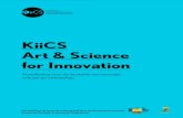 KiiCS Art & Science for Innovation .2015-02-11  Kunst en de creatieve sector De begrippen kunst