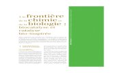 de la et biologie - et nature_139.pdf  lâ€™interface entre la chimie et la biologie, en particulier