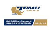 Kibali Gold Mine - .pr©sentement en cours dans la carri¨re principale de KCD ... Excavation mini¨re 