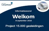Informatieavond PowerPoint presentatie Lelystad Welkom gasleidingen Atol 8-sep...  PowerPoint presentatie