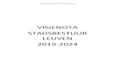 VISIENOTA STADSBESTUUR LEUVEN - Stadsbestuur Leuven...  participatieve processen. 2. Betaalbaar wonen