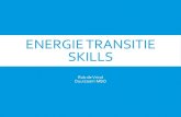 ENERGIE TRANSITIE SKILLS - transitie    Koeltechniek - Isolatie â€“Dak, Gevel, Vloer Transport-opslag-distributie