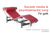 Social media voor psychiatrische ziekenhuizen. T© gek