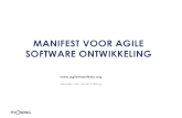 Manifest voor agile software ontwikkeling
