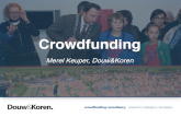 Crowdfunding voor vrijwilligers organisaties - Douw&Koren - merel keuper