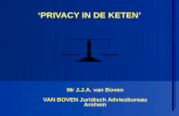 Privacy in de keten - juridisch instrumentarium voor gegevensuitwisseling in de keten