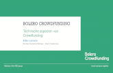 Infosessie crowdfunding - technische aspecten van de funding (Ellen Lemaire, Bolero)