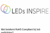 Wat betekent RoHS Compliant bij led-verlichting?