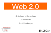 Web 2.0 - Onderlinge (Final)
