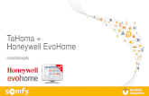 TaHoma + Honeywell EvoHome - .Honeywell Producten De volgende producten zijn compatibel met de TaHoma