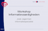 Presentatie workshop Informatievaardigheden voor docenten