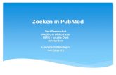 Bert Berenschot Medische Bibliotheek OLVG locatie Oost ... A_ Berenschot - PubMed_2017_cne.pdf¢  Wat