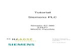 Tutorial Siemens PLC 2013-05-09¢  Tutorial Siemens PLC pagina 4 Simatic S7-300 1. Inleiding Het zal