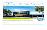 Uitnodiging Workshop Nefrologie Papendal 2020-02-13¢  Afdeling Nefrologie, UMCG, Groningen 12.30-13.30