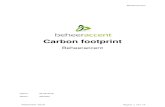 Carbon footprint - Beheeraccent De eerste carbon footprint is berekend over de periode van 1 januari