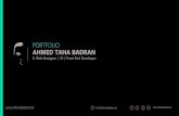 PORTFOLIO AHMED TAHA CV info@  Ahmedtahabadran Personal Details Techmecal Skills Experiences