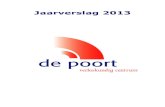 Jaarverslag de Poort ... Jaarverslag VC de Poort [Juli 2014] kwaliteitsjaarverslag 2013 5 Voorhout Voorhout