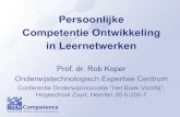 Persoonlijke Competentie Ontwikkeling in Leernetwerken 2017-09-04¢  Persoonlijke Competentie Ontwikkeling