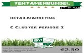 Retailmarketing C Cluster periode 2 - Succes met leren Leuk dat je onze bundels hebt gedownload. Met