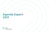 Agenda Export 2019 Bangladesh Dhaka - Chittago Economische missie Meerdere markten 1-9 november China