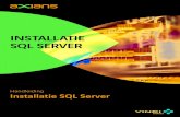INSTALLATIE SQL SERVER - Axians 4 SQL Server 2016 installatiehandleiding 12 4.1 Pre installatie controles