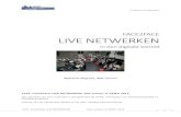 FACE2FACE LIVE NETWERKEN - LIVE NETWERKEN c.pdfآ  toekomst. Netwerken levert relaties met potentieel