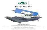 Easy 400-PT - Easy 400-PT De ISTech Easy 400 PT Is een hydraulische semi- automatische eenvoudig te