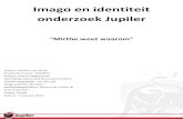 Imago en identiteit onderzoek Jupiler - Mirthe van Gulik 2018-09-07آ  Mede aan de hand van het Brand-Identity