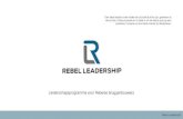 Leiderschapsprogramma voor Rebelse bruggenbouwers â€¢ Op zoek naar verdiepen van leiderschap skills