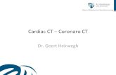 Cardiac CT Coronaro CT - Az Damiaan 2018-10-04آ  American College Cardiology Foundation 2010 Appropriate