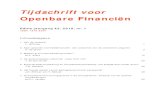 Tijdschrift voor Openbare Financiأ«n Tijdschrift voor Openbare Financiأ«n 4 TvOF, jaargang 42, 2010,