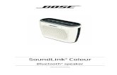SoundLink Colour - Bose Niets in deze uitgave mag worden gereproduceerd, gewijzigd, gedistribueerd of