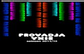 Provadja/YXIE seizoensbrochure 2011-2012