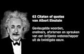 Citaten van Albert Einstein
