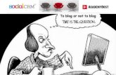 Waarom zou je bloggen?