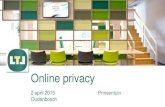 Presentatie Online Privacy
