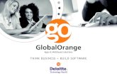 Global Orange Slide Share
