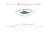 Schoolreglement 2015-2016 Schelderode