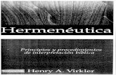 Hermeneutica Henry a Virkler