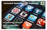 Social Media Voor Dummies Presentatie - Lionsclub Rotterdam De Pappegay