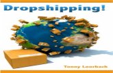 Dropshipping! - Internet marketing 2013. 1. 21.¢  Dropshipping! Tonny Loorbach ¢©2011 Tonny Loorbach