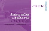 Dirk Accountants + Adviseurs - fiscale cijfers 2014