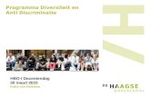 Programma Diversiteit en  Anti Discriminatie