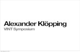 Alexander klopping