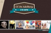 CC De Adelberg seizoensbrochure 2014-2015